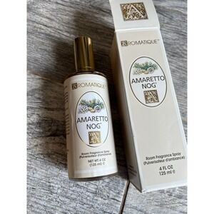 Aromatique The Smell of‎ Amaretto Nog Room Fragrance Spray 4 oz NeW Mist Home